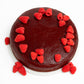 Andy Anand Sugar-Free Raspberry Chocolate Cake, 9-Inch, 2.8 lb – Real Chocolate Truffles, Monk Fruit Sweetened, Diabetic-Friendly Gift Box