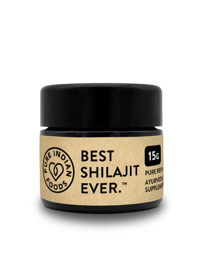 Best Shilajit Ever™ - Authentic, 100% Pure Himalayan (High-Altitude, >16K ft) Black Resin Paste