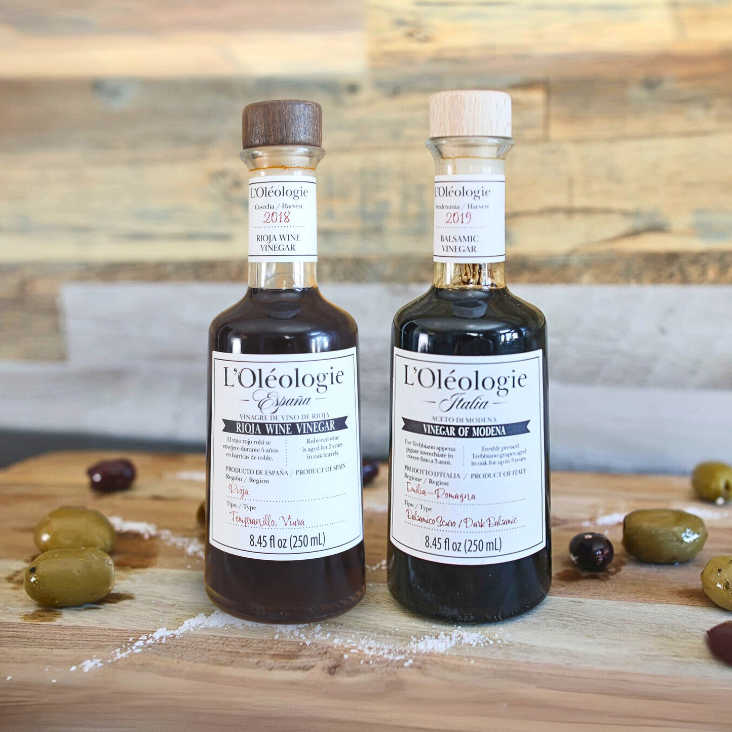 L'Oléologie Aged Vinegar 2 Pack Gift Set (Small)