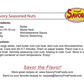Savory Party Cracker Seasonings | 6 Flavors