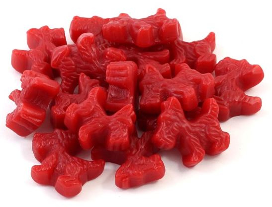 Scottie Dogs Red Cherry