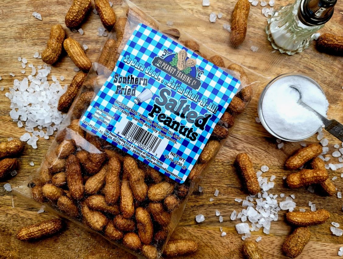 Southern Fried Salted Peanuts