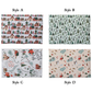 North Pole Recycled Wrapping Paper Sheets | 3 Sheet Roll