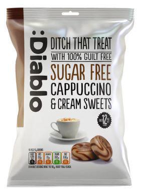 Sugar Free Diablo Cappuccino & Cream Hard Candy