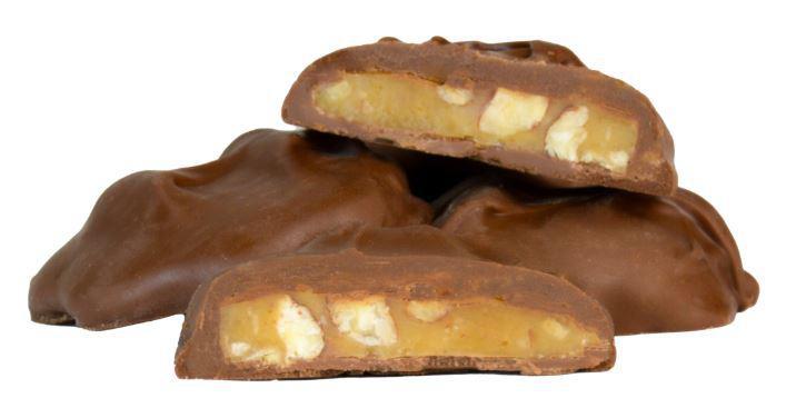 Sugar Free (No Sugar Added) Milk Chocolate Pecan Caramel Patties