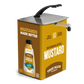German-Style Stone Ground Mustard All-Natural Bulk 3-Gallon VolPak (Bag-in-Box)