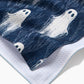 Ghosting Around Geometry Tea Towel