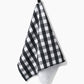 Midnight Flannel Geometry Tea Towel