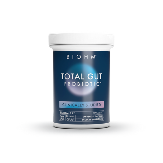Biohm Health - Total Probiotic Bacteria + Fungi 30 Billion CFU - 30 Capsules