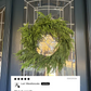 30'' Real Touch Norfolk Pine Christmas Wreath