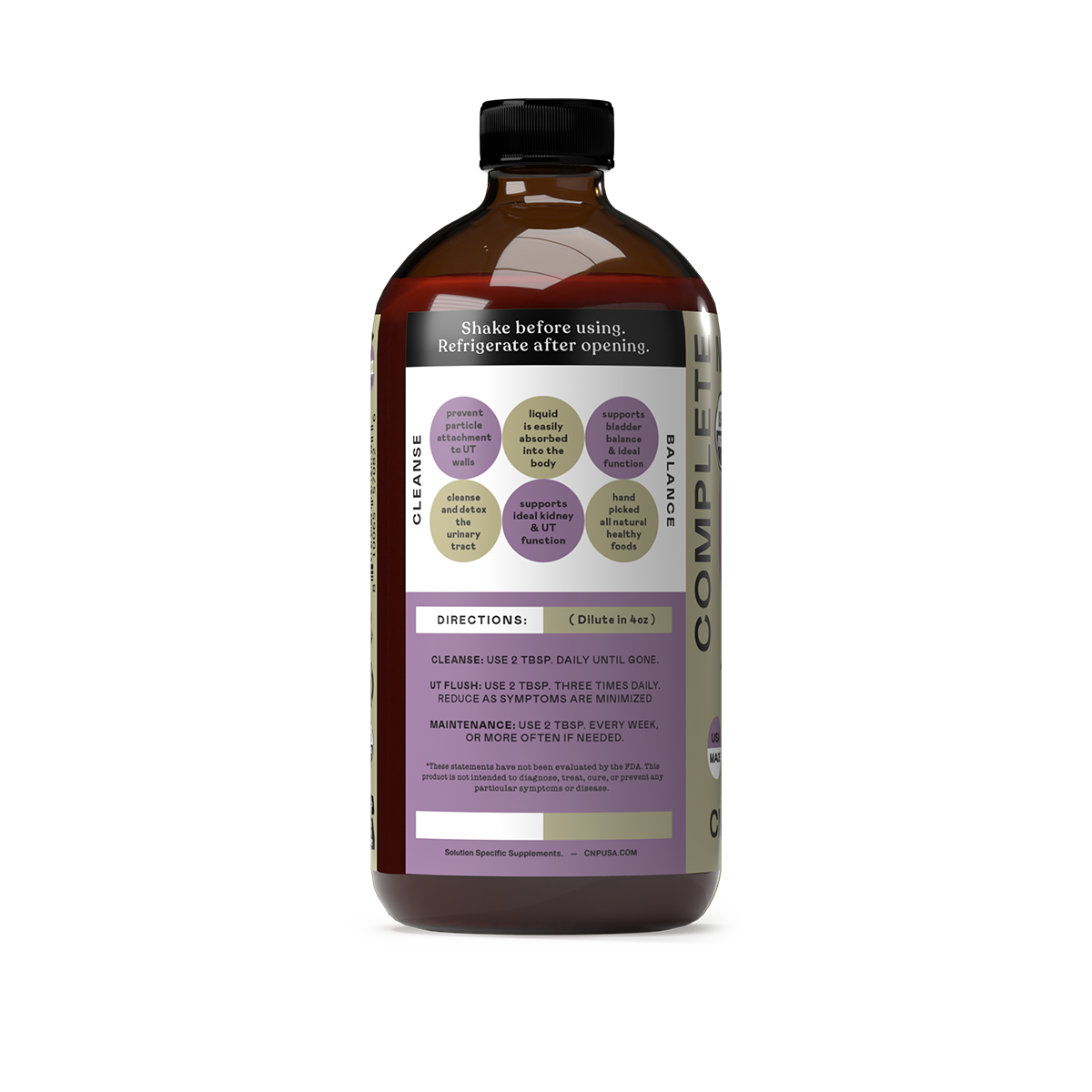 Urinary Tract Complete - 16oz Glass Bottle