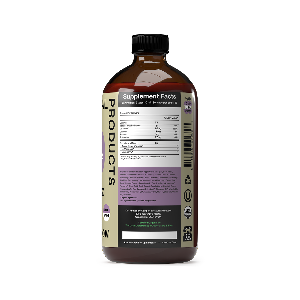 Urinary Tract Complete - 16oz Glass Bottle