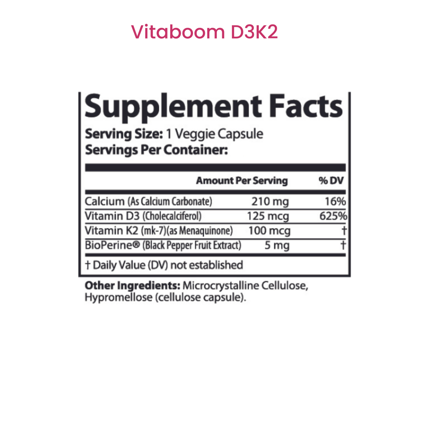 Vitaboom | Foundations