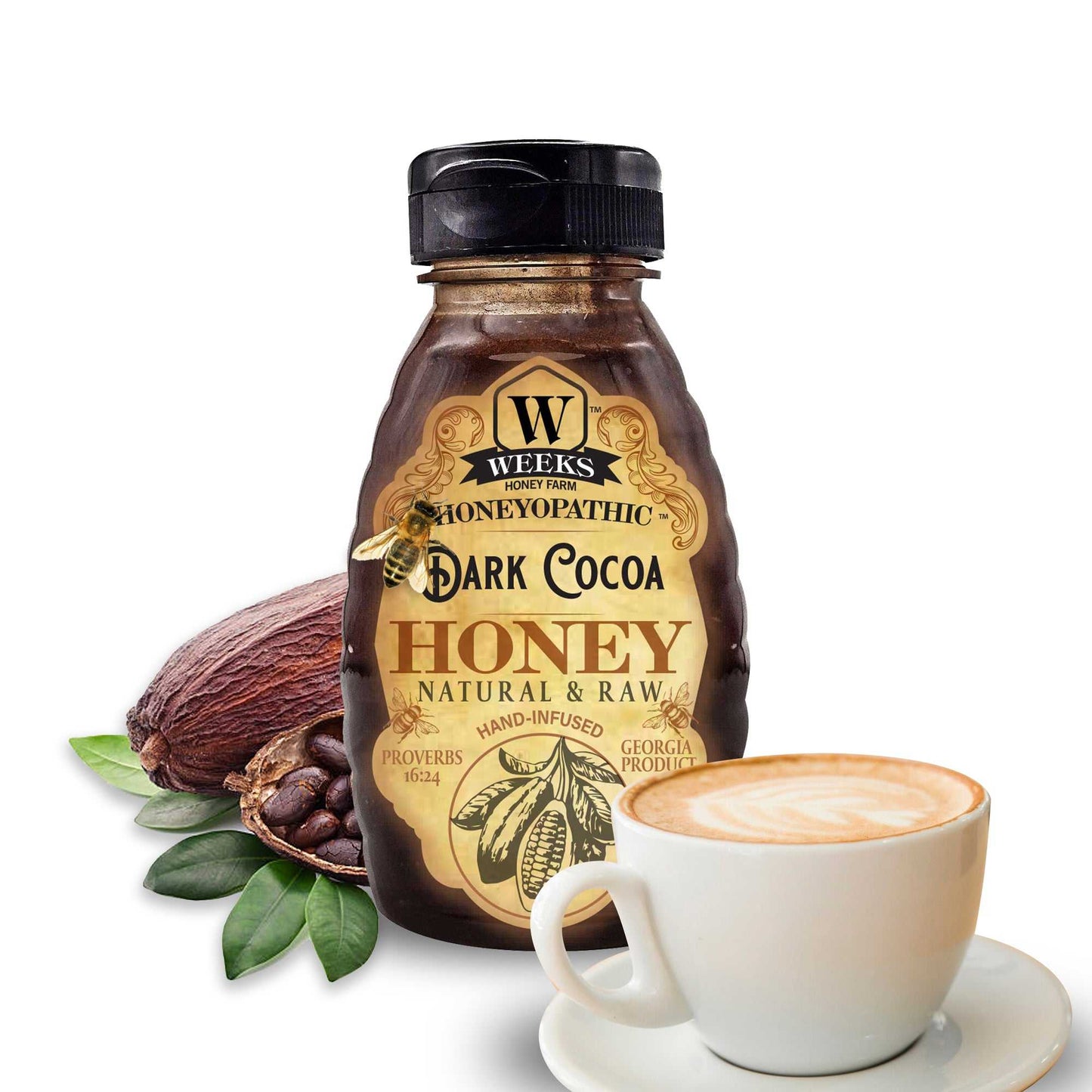 Honeyopathic™ Wellness Honey Bundle – 5 Flavors (5 x 8 oz) | Weeks Honey Farm