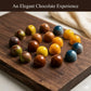 Andy Anand Monet Chocolate Bonbons Gift Box, 25 pc, 6.52 oz – Gluten-Free Belgian Truffles & Pralines, Birthday & Holiday Gift Collection