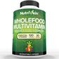 Nutrivein Whole Food Multivitamin for Men & Women – 120 Vegan Multivitamin Caps for Adults