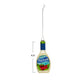 Hand-Painted Glass Ranch Dressing Bottle Ornament with Glitter