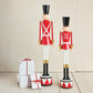 Jumbo Metal Soldiers on Drum Bases