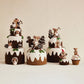 Wool Felt Cake with Mouse & Gingerbread