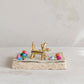 Gold Balloon Dog Ornament