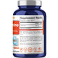 NusaPure L Methionine 1200mg | 200 Capsules | Non-GMO | Vegan Supplement