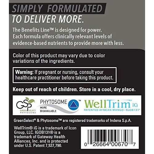 Adipo-Leptin Benefits - 60 Vegetarian Capsules