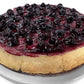 Andy Anand Luxurious Blueberry Cheesecake, 9-Inch, 2 lb – Handcrafted with Real California Cream Cheese, Juicy Blueberries, Birthday Gift