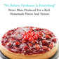 Andy Anand Chocolate Cherry Cheesecake, 9-Inch, 2.8 lb – Real Chocolate Truffles, California Cream Cheese, No Preservatives, Birthday Gift