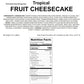 Andy Anand Tropical Fruit Cheesecake, 9-Inch, 2 lb – Pineapple, Pears & Peach Glaze, NY-Style, Real California Cream Cheese Gift Box