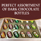 Andy Anand Liquor-Filled Chocolate Bottles, Beer Flavor, 18 pc – Vegan, 60% Cocoa Butter, Non-Alcoholic, Birthday & Holiday Gourmet Gift Box