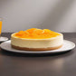 Andy Anand Fresh Orange Cheesecake, 9-Inch, 2 lb – Hand-Baked NY-Style, Real California Cream Cheese, No Preservatives, Birthday Gift Box