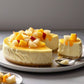 Andy Anand Tropical Fruit Cheesecake, 9-Inch, 2 lb – Pineapple, Pears & Peach Glaze, NY-Style, Real California Cream Cheese Gift Box