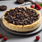 Andy Anand Sugar-Free Dark Chocolate Chip Cheesecake, 9-Inch, 2 lb – Diabetic-Friendly, California Cream Cheese, No Preservatives Gift Box