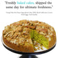 Andy Anand Sugar-Free Baklava Pistachio Cake, 9-Inch, 2.8 lb – Turkish & California Fusion, Keto, Diabetic-Friendly Birthday Gift Box