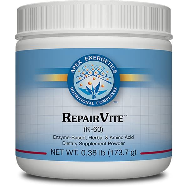 Apex Energetics K-60 REPAIRVITE (173g) Enzyme-Based Herbal & Amino Acid