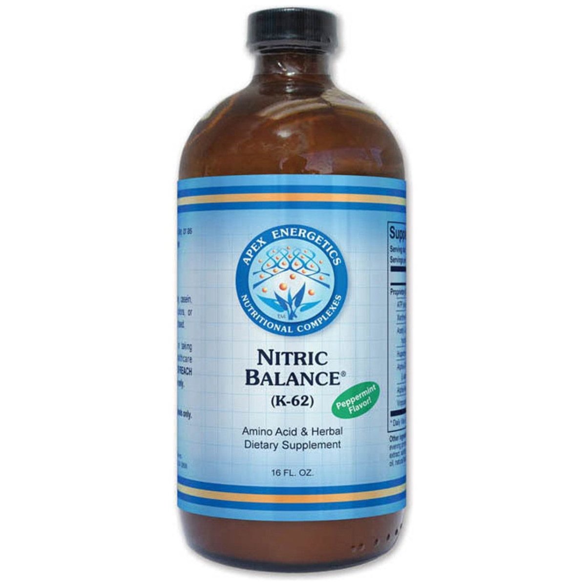Apex Energetics Nitric Balance Peppermint 16 oz - K62