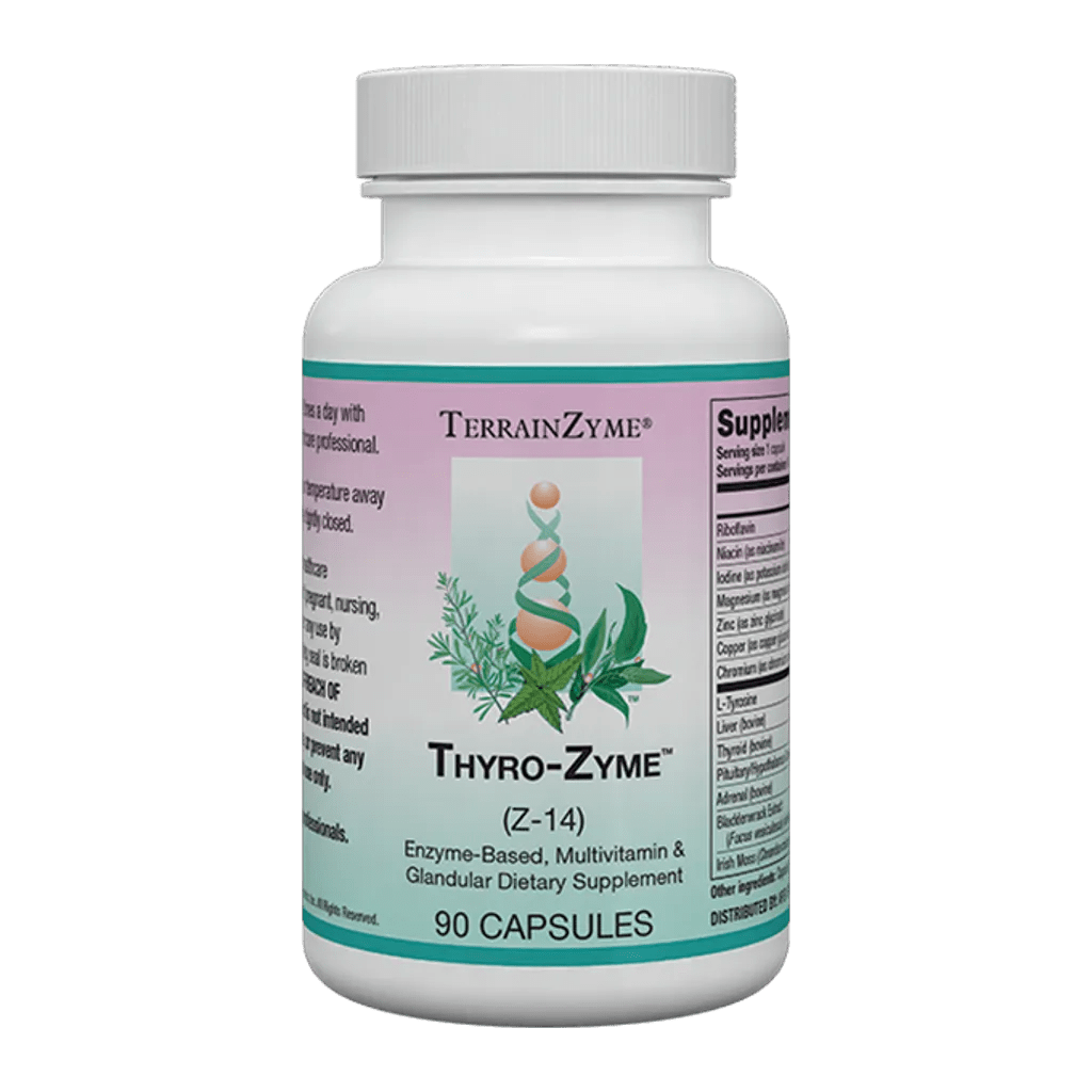 Apex Energetics Thyro-Zyme 90 Capsules - Z14