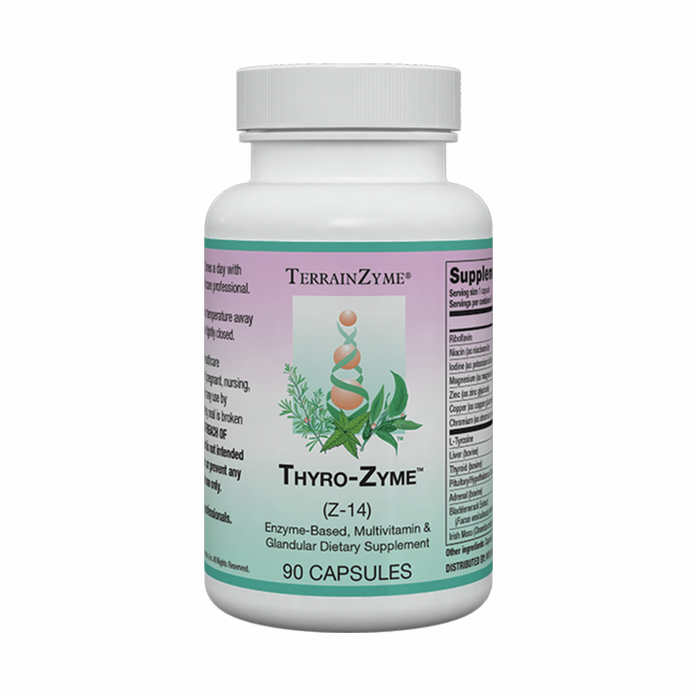 Apex Energetics Thyro-Zyme 90 Capsules - Z14