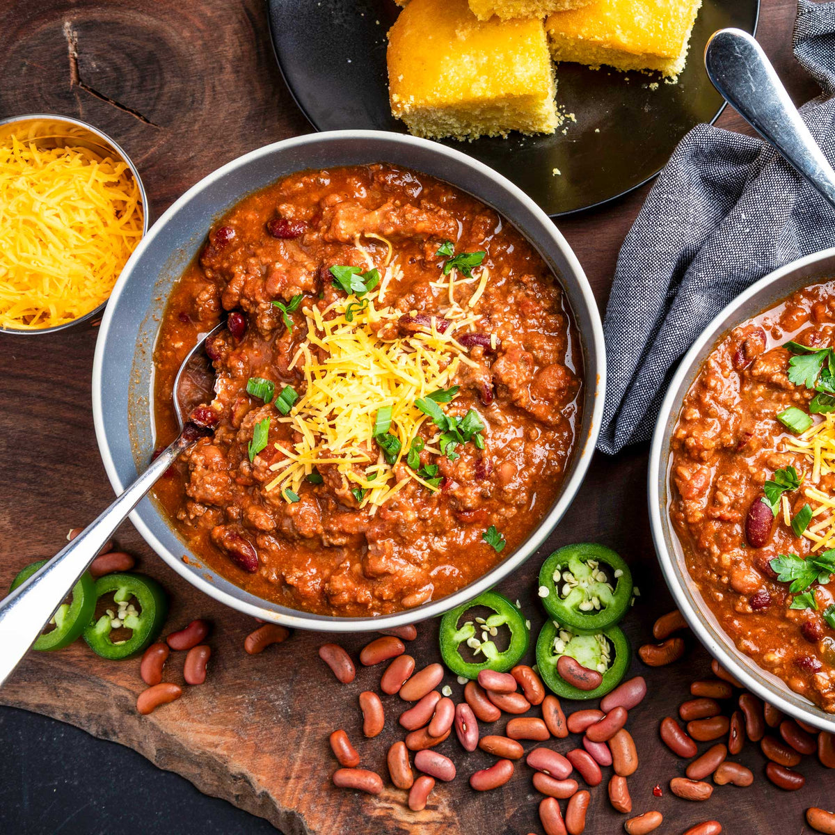 Homemade Grass-Fed Beef Chili
