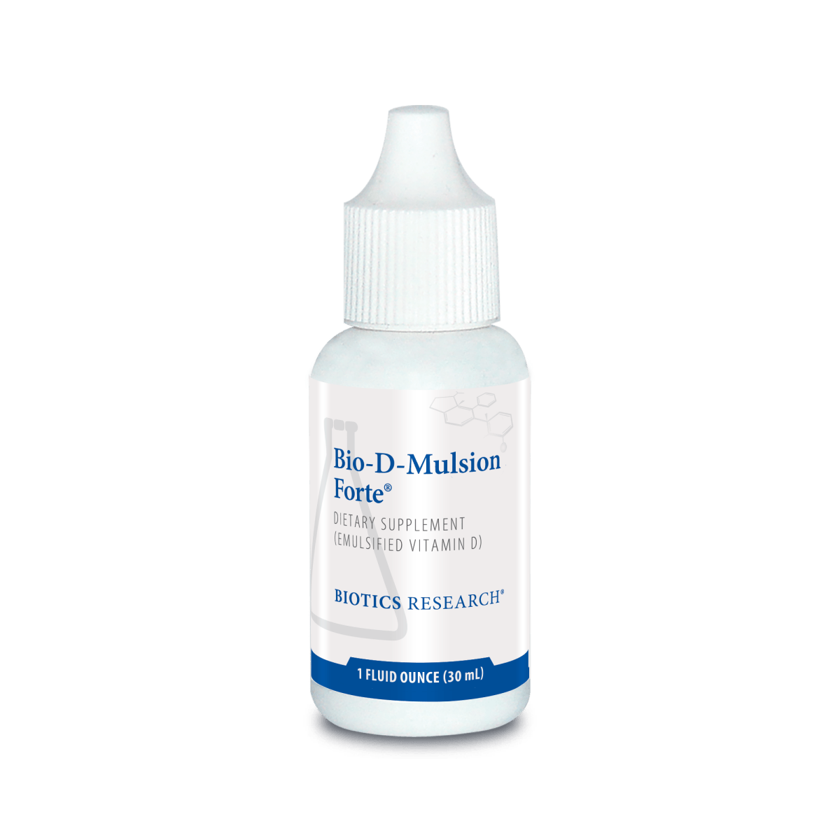 Biotics Research Bio-D-Mulsion Forte 1oz - 2 Pack