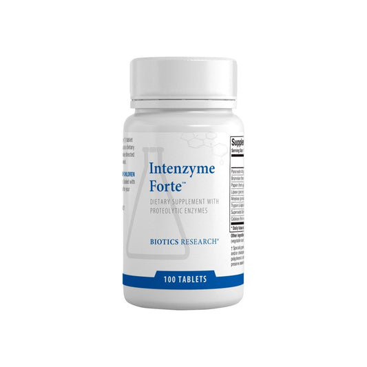 Biotics Research Intenzyme Forte 100 Tablets