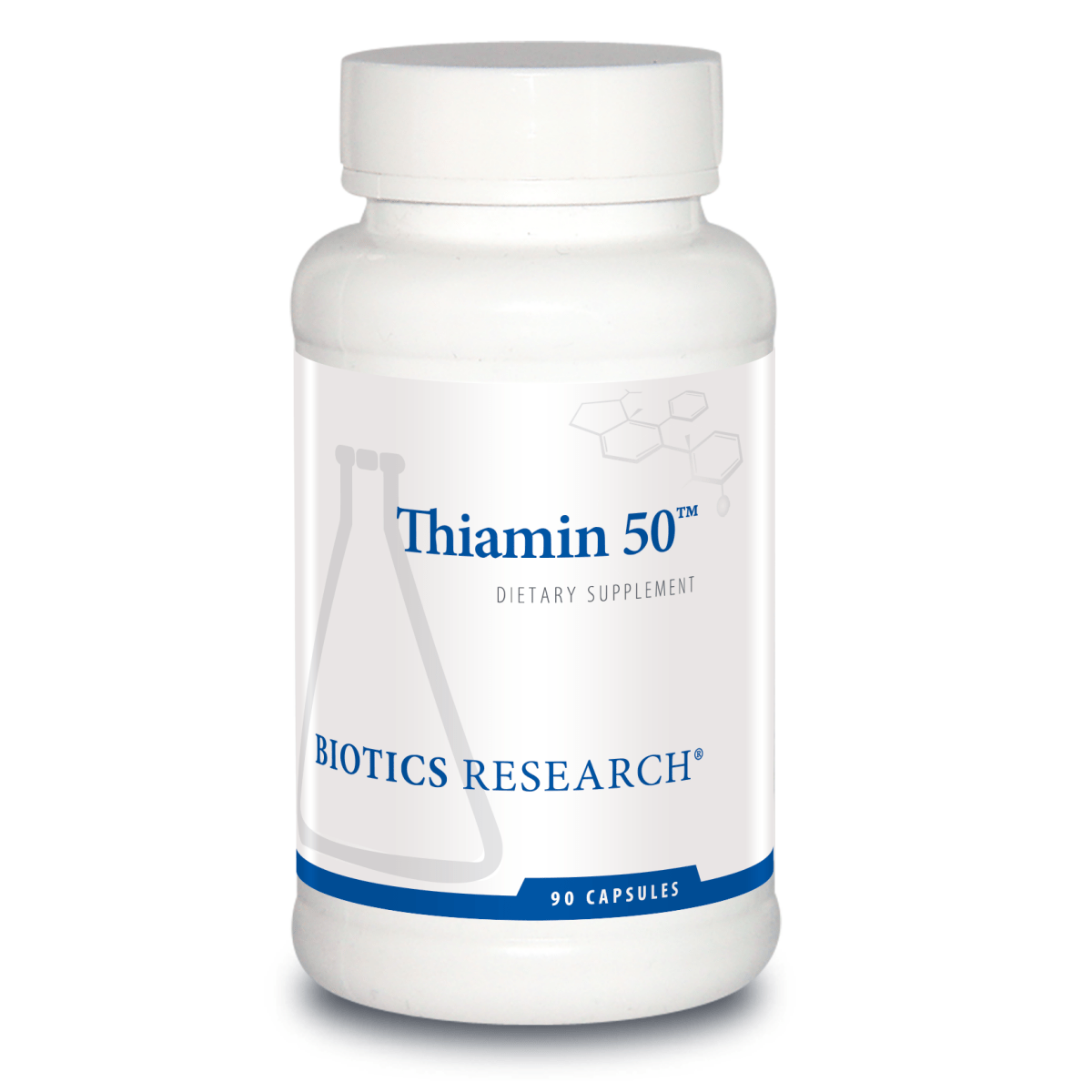 Biotics Research Thiamin 50 90 Capsules