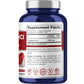 NusaPure L-Arginine 1000 mg 200 Veggie Capsules (Non-GMO, Vegetarian, Vegan)
