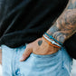 Canyon Tide Infinity Cross Silicone Bracelet Set
