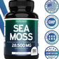 Sea Moss Capsules with Raw Bladderwrack (150 Capsules)