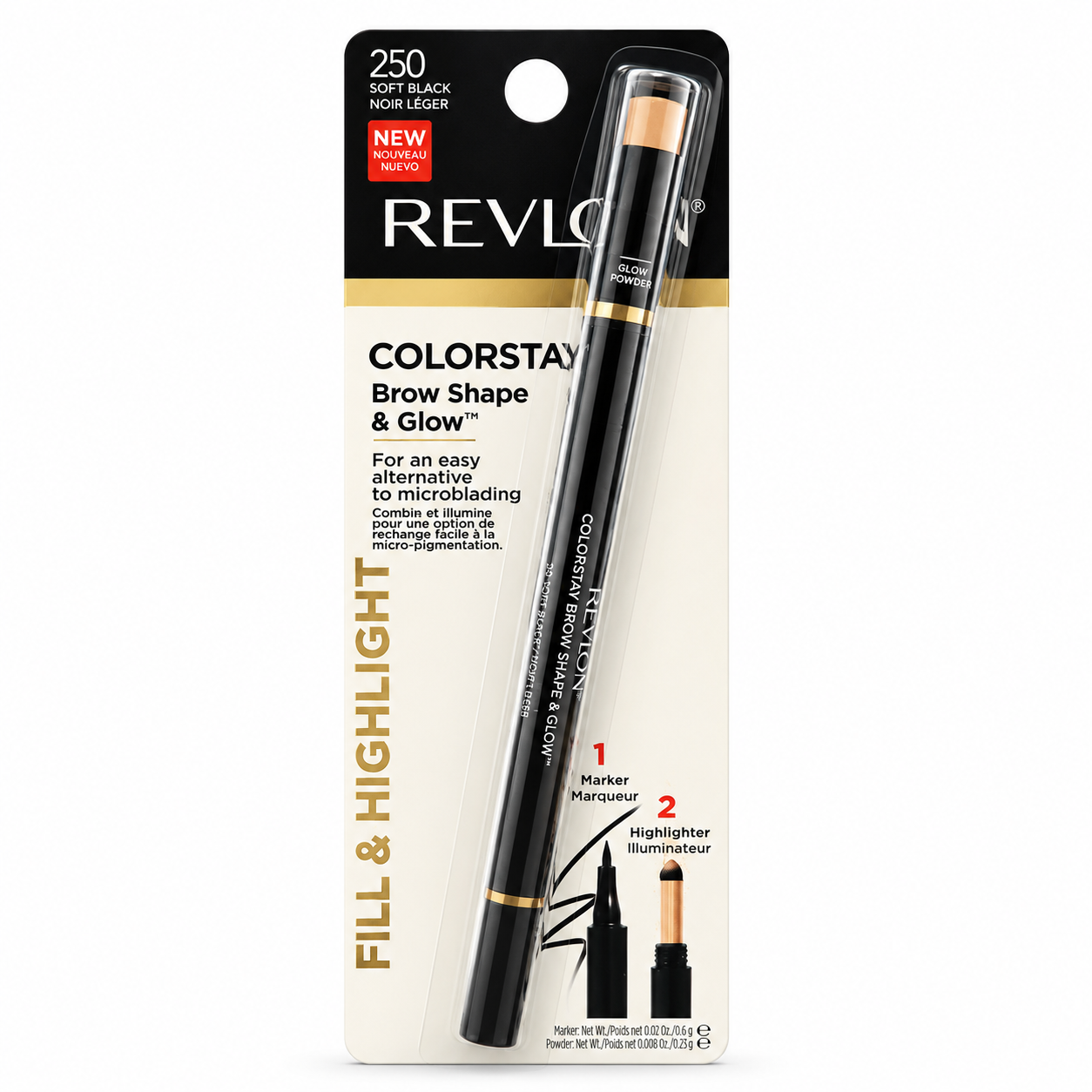 Shape & Glow Eye Brow Marker and Highlighter