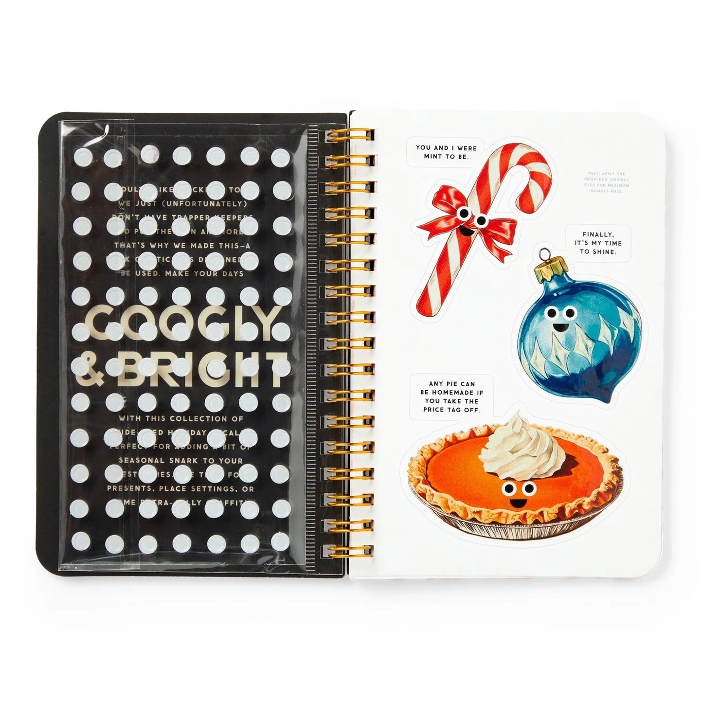 Googly & Bright Holiday Sticker Book