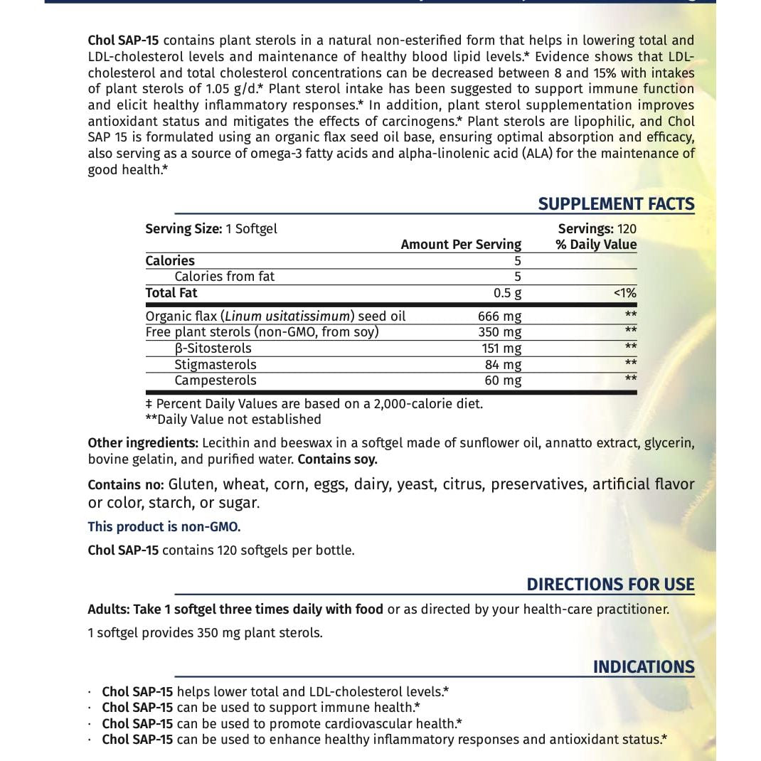 Chol SAP-15 120 gels