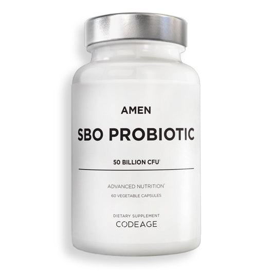 Codeage - Amen SBO Probiotic with Prebiotics - 60 Vegetable Capsule(s)