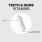 Codeage - Teeth & Gums Vitamins + Oral Probiotics Mouth Care Supplement - 90 Capsules
